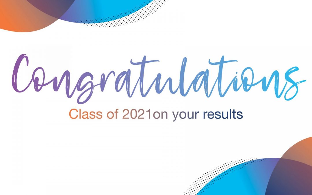 Class of 2021 – Year 12 Results
