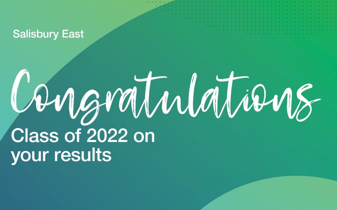 Class of 2022 – Year 12 Results
